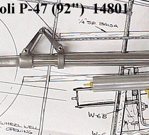 14801      Ziroli P-47  (92”)   Low Profile  5/8"