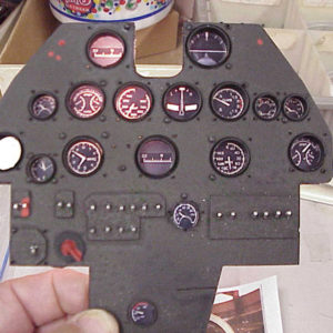 78033    P-40E Painted Master Cockpit without Pilot