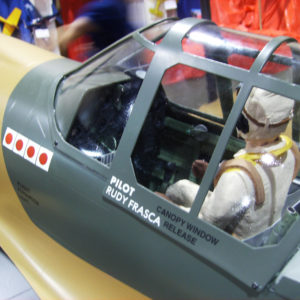 78032	P-40E Painted Master Cockpit with Pilot